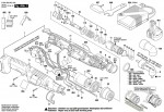 Bosch 0 602 490 643 ANGLE EXACT 8 Cordless Screw Driver Spare Parts